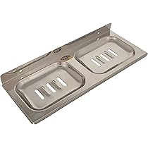 SOAP DISH DOUBLE ROUND 1341
