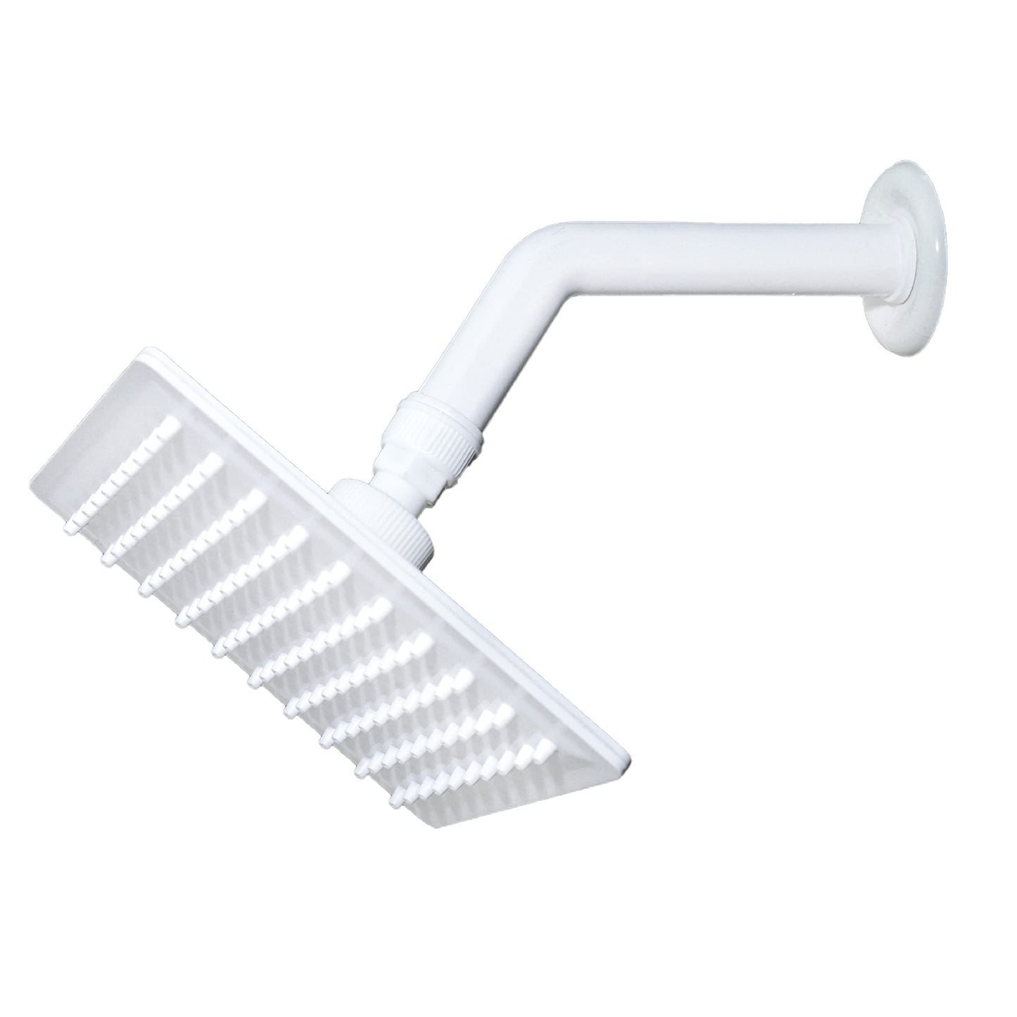 ALFA OVER HEAD SHOWER WITH ARM & FLANGE 4x4" inch