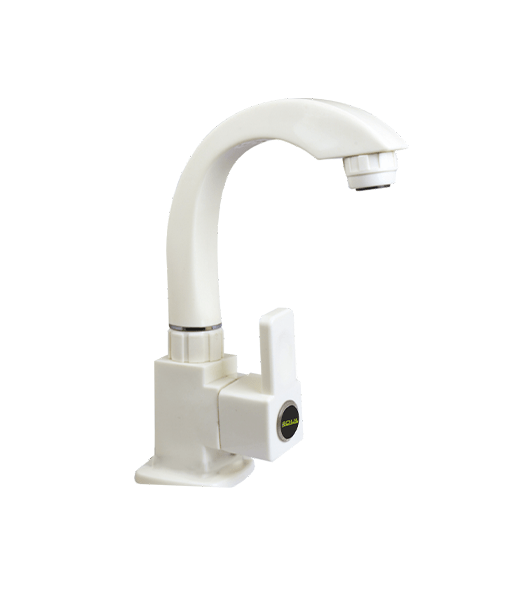 SINK COCK WITH FLANGE
