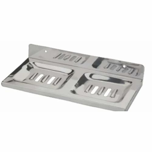 SOAP DISH DOUBLE SQUARE 1342