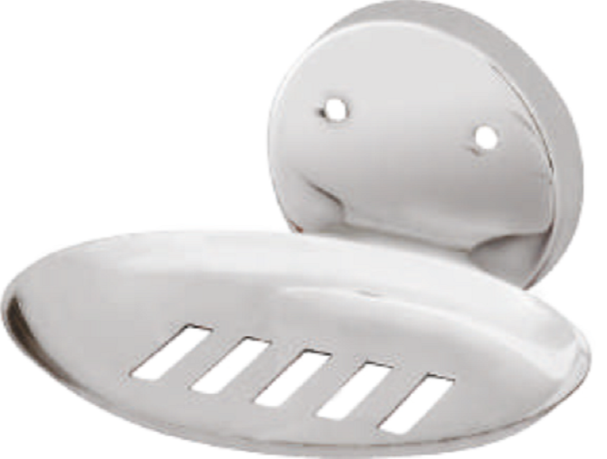 Ss soap dish n tumbler holder (mirror finish) 1321