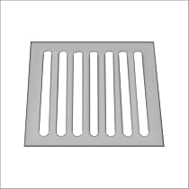 Rituware SS 4x4” Jali