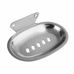 SS SOAP DISH & TUMBLER HOLDER (mirror finish) 1301