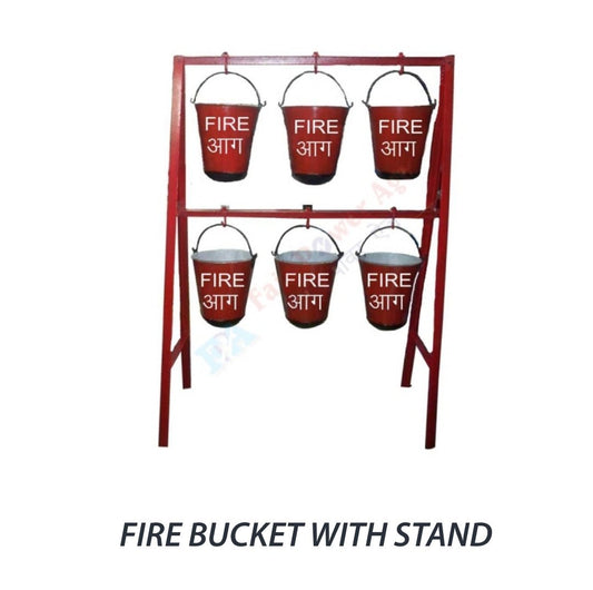 FIRE BUCKET WITH STAND