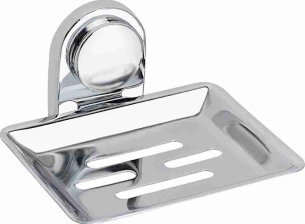 Ss soap  dish n tumbler holder (mirror finish) 1323
