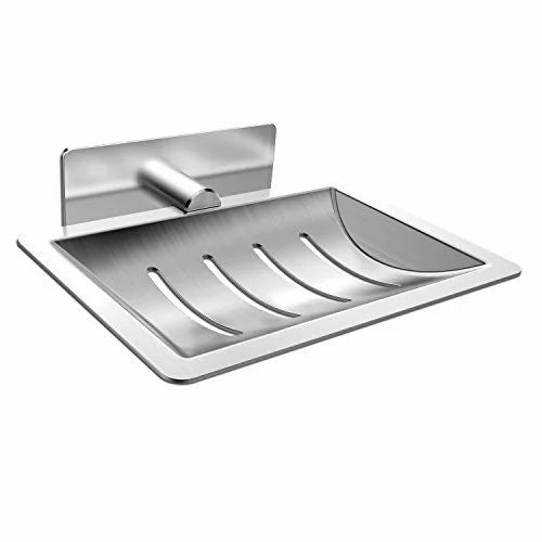 Ss soap  dish n tumbler holder (mirror finish) 1322