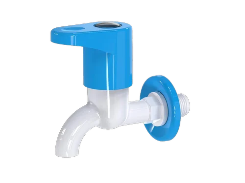 BIB COCK WITH FLANGE