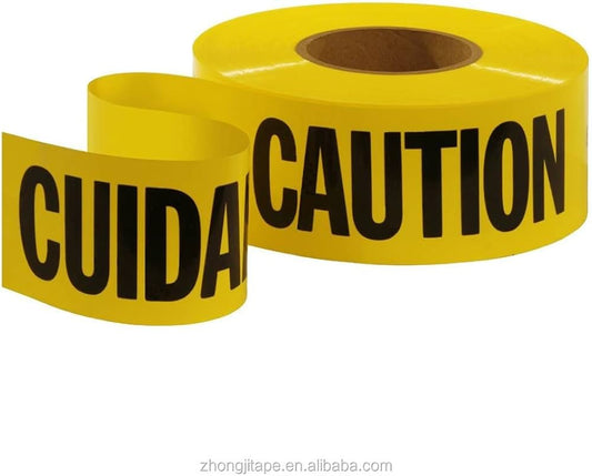 YELLOW CAUTION TYPE