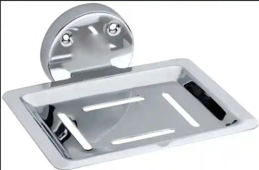 Ss soap  dish n tumbler holder (mirror finish)1325