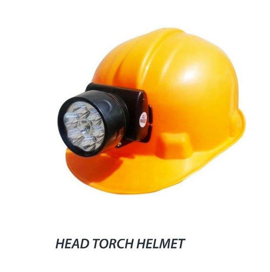 HEAD TORCH HELMET